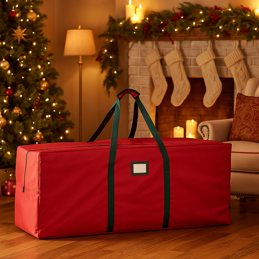 SONGMICS Borsa per Albero di Natale, Custodia per Albero Smontabile