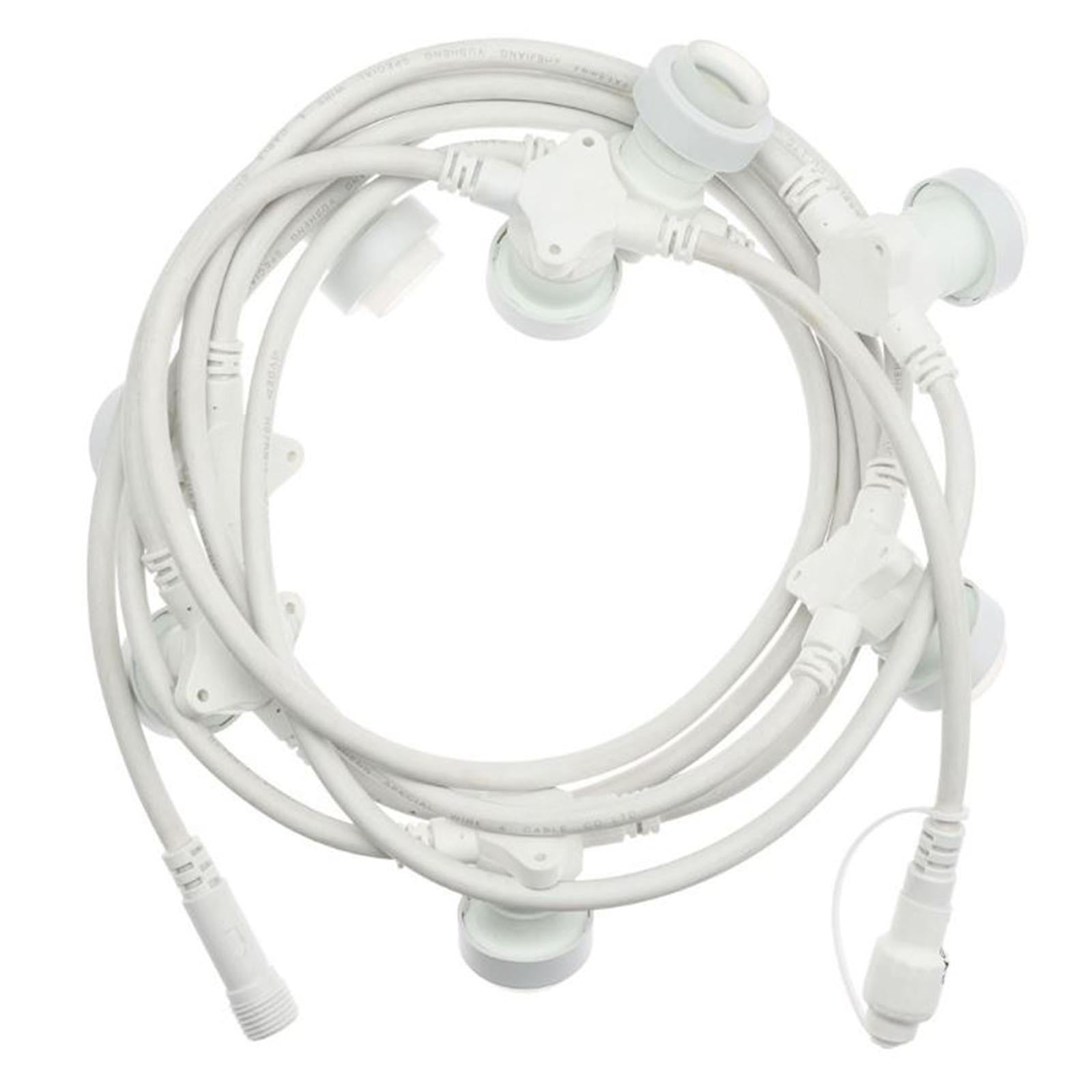 CAVO PORTALAMPADA CATENA PROLUNGABILE DA ESTERNO 5 MT VINTAGE 8 POSTAZIONI