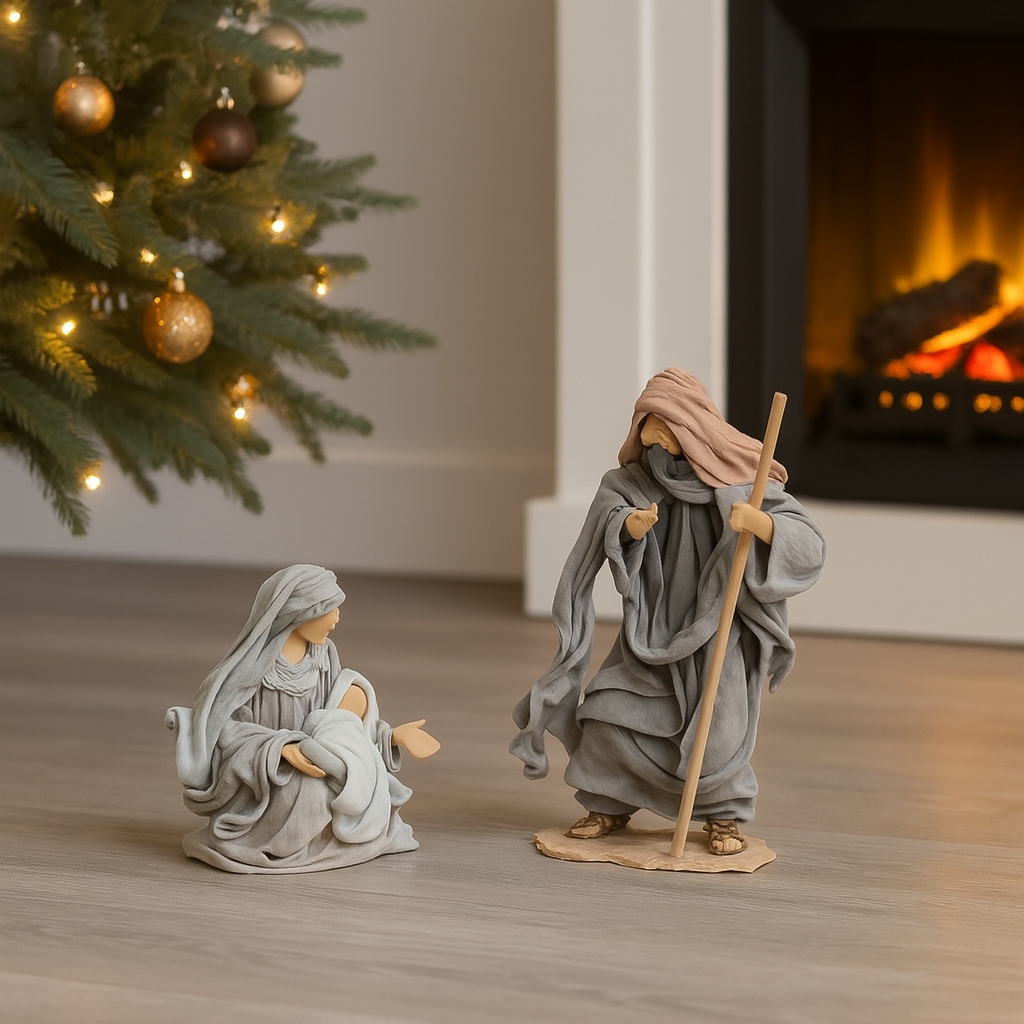 Set Natività completa - Stile Nordico Set Natività completa - Stile Nordico