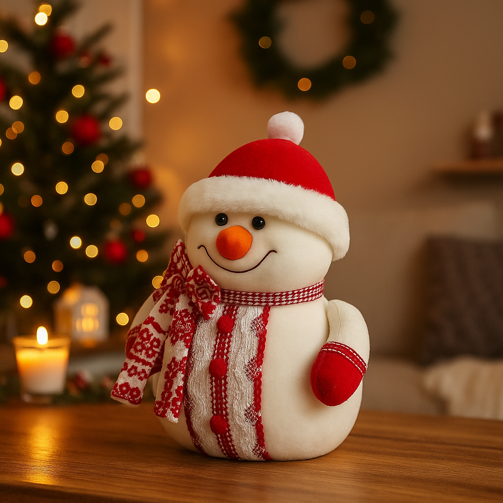 Aurora World Palm Pals Pupazzo Di Neve 12,7 Cm - Morbido Peluche Invernale Con Sciarpa E Cappello, Regalo Di Natale