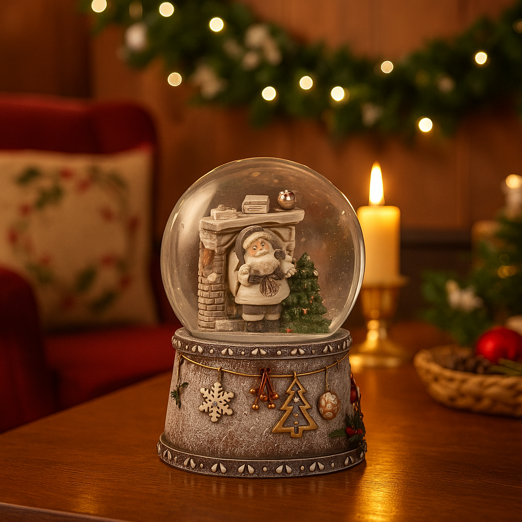 Collana Betsey Johnson Babbo Natale Smalto E Cristallo, Con Ciondolo Di Natale