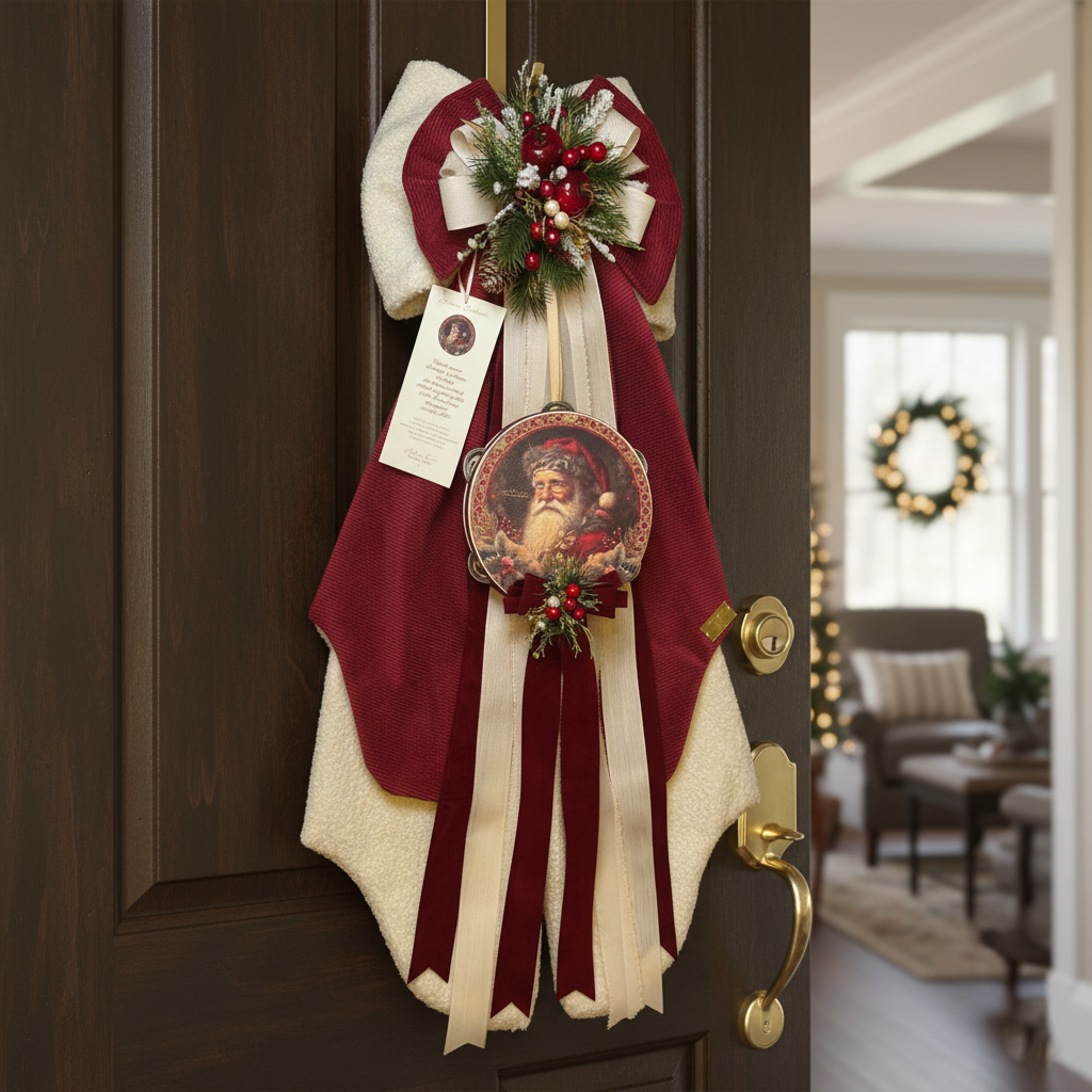 Roman 133632 Decorazione Natalizia Cardinale Con Fiocco Di Neve 14 Cm - Multicolore, In MDF