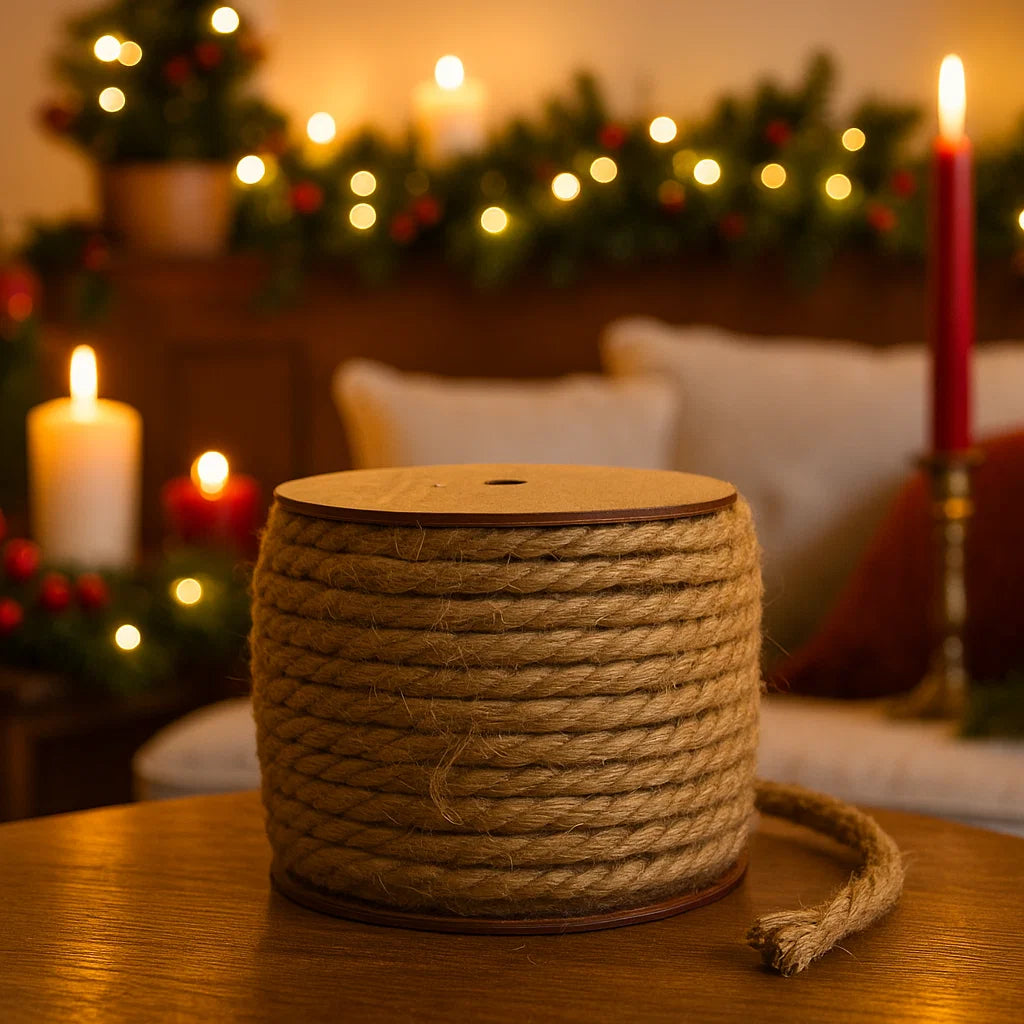 12 Rotoli Corda Di Iuta Colorata - 25m Each, Per Decorazioni Fai Da Te, 12 Colori - Foto 4