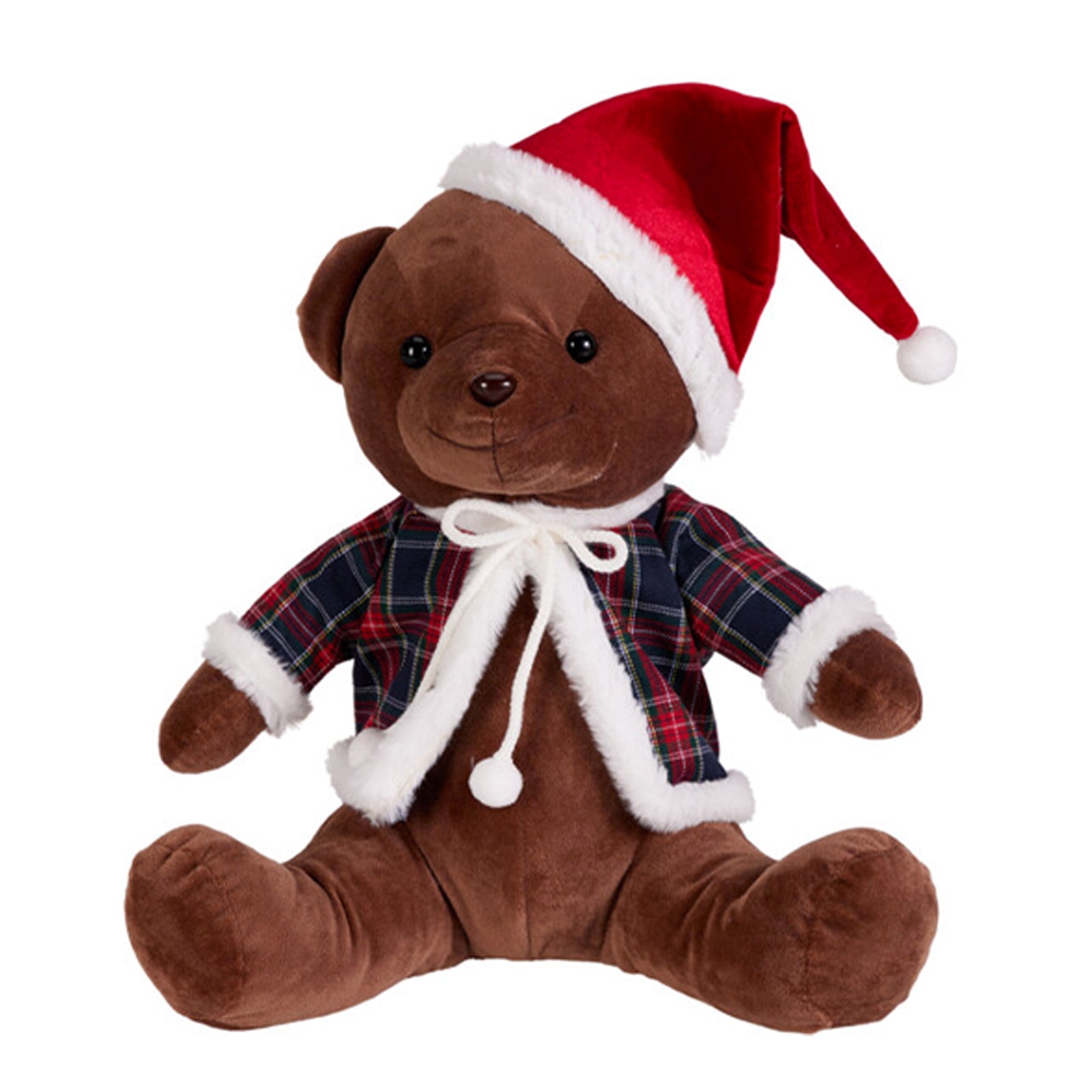 2 Orsetti Peluche Mini 4 Cm A Maglia – Marrone E Bianco, Accessori Per Casa Delle Bambole E Decorazioni Fai Da Te