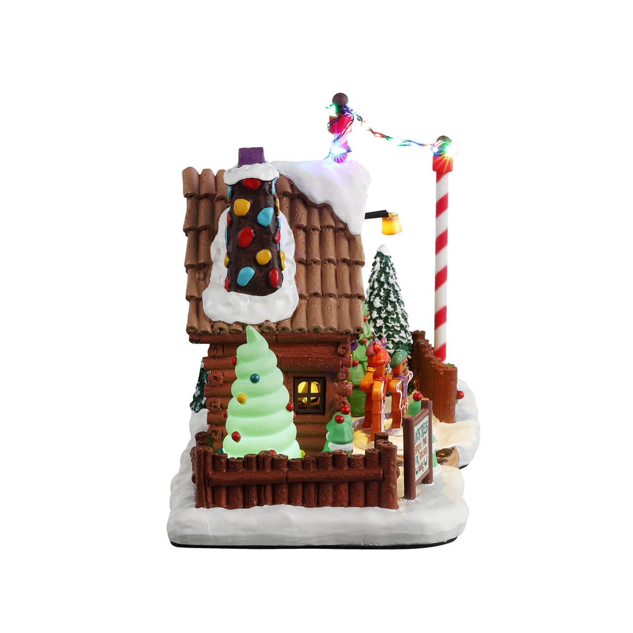 Magie Di Natale - Decorazione 'Pulire Il Percorso' In Resina Per Villaggio Natalizio E Presepe, H 3 Cm