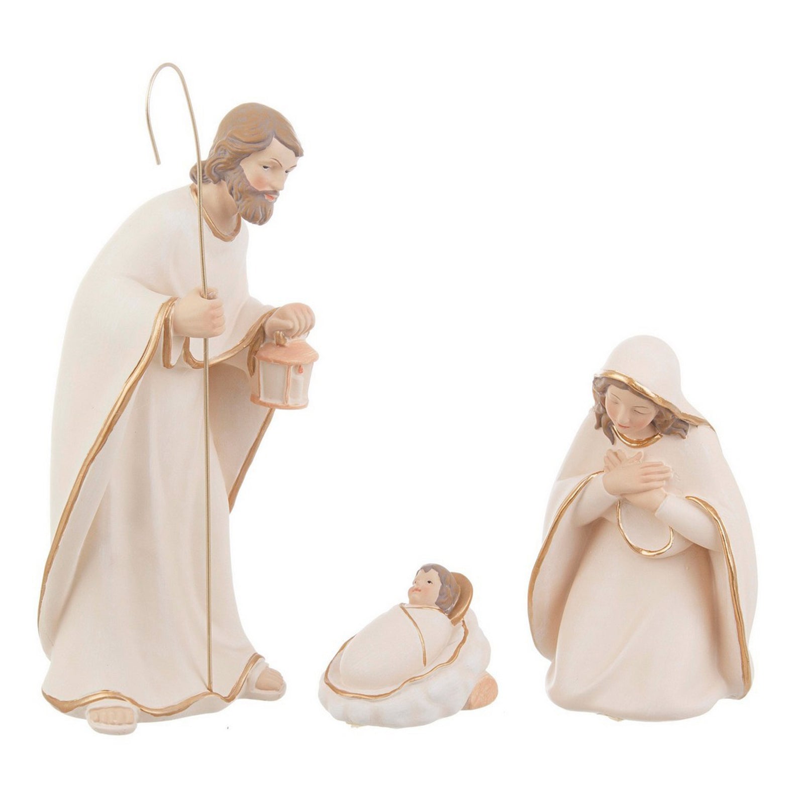 Statuine grandi natività Celestial per presepe natalizio in poliresi –