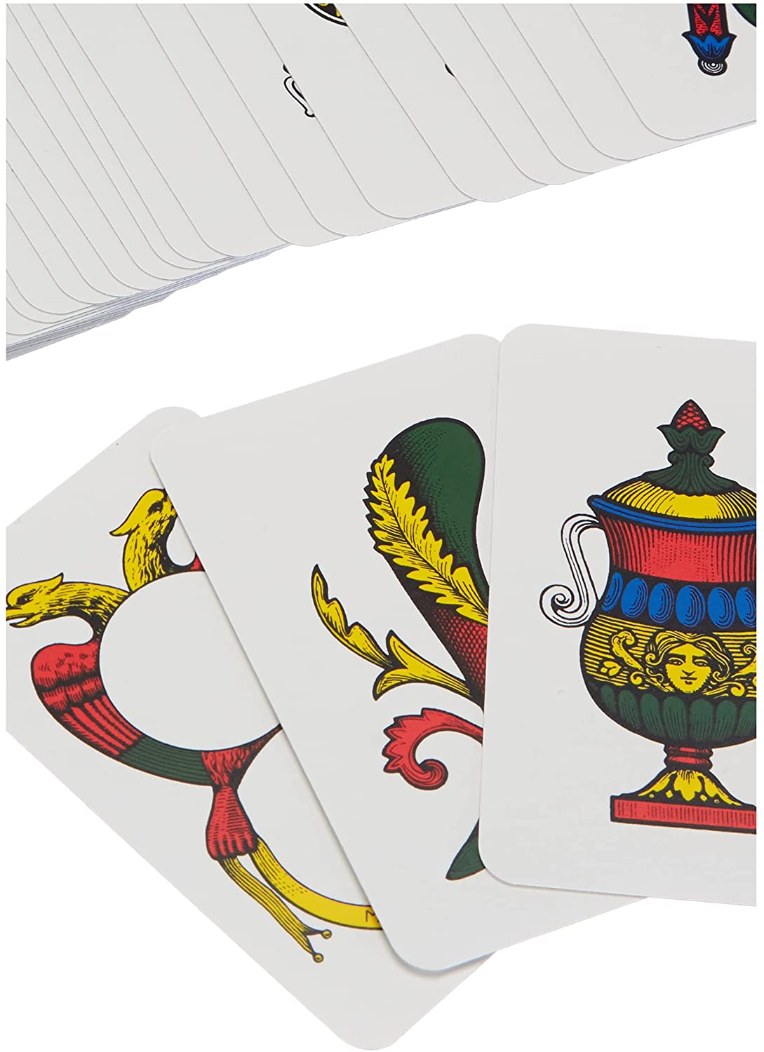 Carte da gioco Plastificate Napoletane Modiano 150° anniversario Blu –