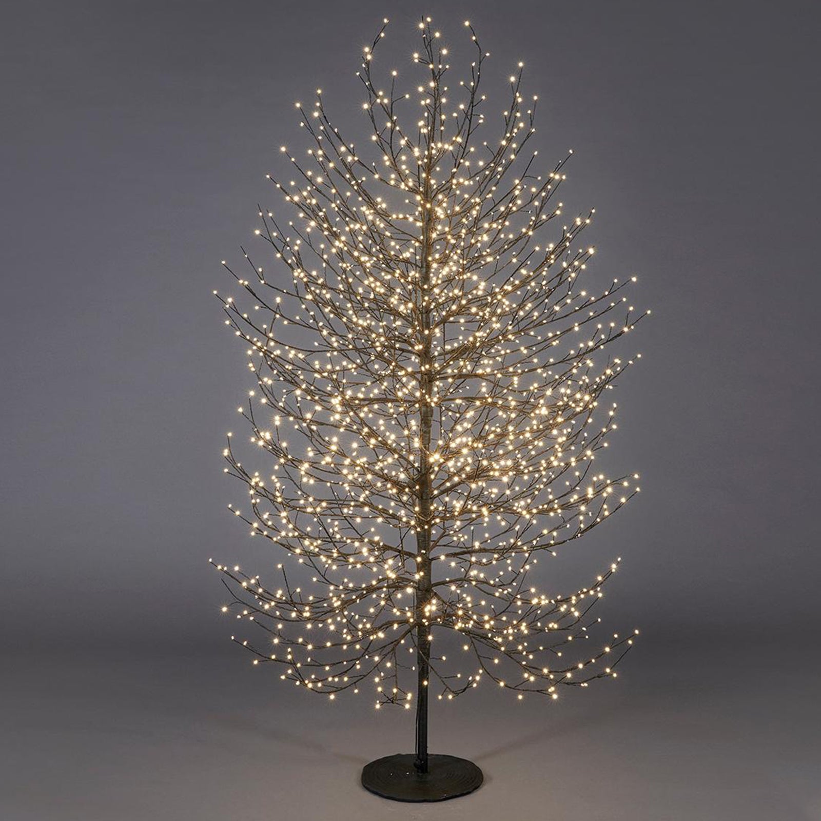 Albero Led Albero di Natale Faggio con LED luminosi a luce calda decorazione nata ...